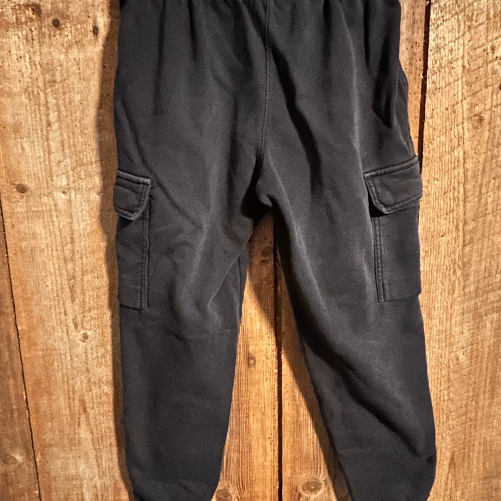 Nike Kids Black Joggers with Cargo Pockets - Size M - Picture 2 of 5
